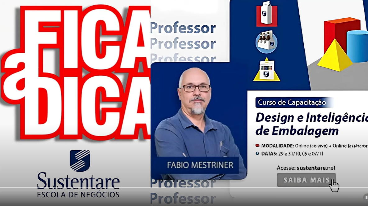 FICA A DICA Curso Inédito: Design e Inteligência de Embalagem